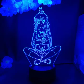Tohru Honda Led Šviesos Anime Vaisių Krepšelis Miegamojo Puošimas Naktį Šviesos Gimtadienio Dovana Kawaii Kambarys, Stalo Lempos Manga Vaisių Krepšelio