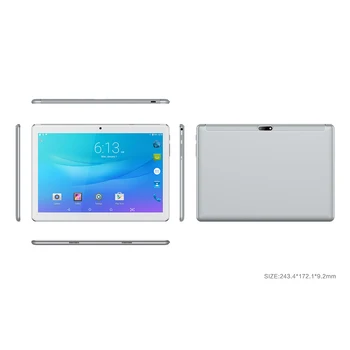 Didelis Ekranas, Plonas 10.1 Colių Octa Core 4G Telefonu 4GB RAM 64GB ROM Tablečių Android Tablet Pc