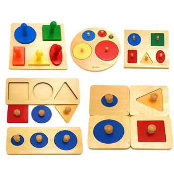 Naujas Stilius Vaikų Žaislas Kūdikiui Mediniai Mokymosi Geometrinės Formos Plokštės Ranka Sugriebti Valdybos Ikimokyklinio Mokymo Ir Mokymosi Švietimo Žaislas