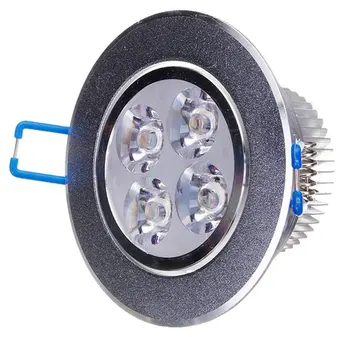 Super Ryškus LED Embedded Lubų Žemyn Šviesos Cool White&Šiltai Balta Ne Reguliuojamas 85-265V, Taupyti Energiją Šiltai balta/Šaltai balta 2
