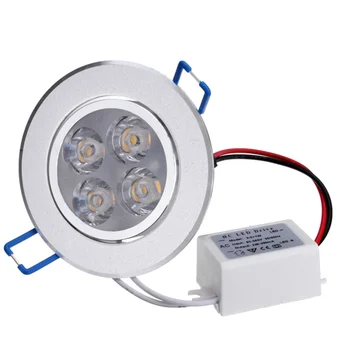 Super Ryškus LED Embedded Lubų Žemyn Šviesos Cool White&Šiltai Balta Ne Reguliuojamas 85-265V, Taupyti Energiją Šiltai balta/Šaltai balta 5