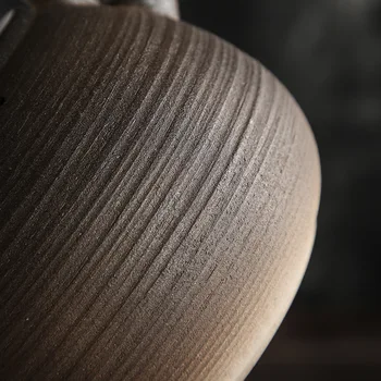 Retro Keramikos Arbatinukas Japonijos Retro Keramikos Arbatos Virimo Namų Filtras Aukštai Temperatūrai Atsparios, Didelio Pajėgumo (1L 4
