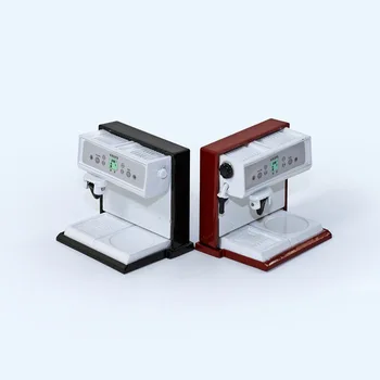 1:12 Miniatiūriniai Lėlių Kavos Aparatas, Mini Modeliavimo Kavos Virimo Aparatas Mašina Lėlių Namelio Baldai, Virtuvės Reikmenys