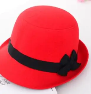 10vnt/daug korėjos stiliaus moteris atsitiktinis fedoras skrybėlių juostelės laivapriekio Dirbtiniais Vilnonių Floppy skrybėlę 58cm 2
