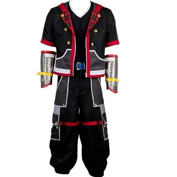 Karšto Anime Kingdom Hearts III Veikėjas Sora Apranga Vienoda, Cosplay Kostiumų Užsakymą vienodą aprangą rinkinys