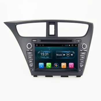 Autoradio Už 5D honda-civic 7 liukų atgal ek Automobilio Radijo Multimedia Vaizdo Grotuvas, Navigacija, GPS Android 