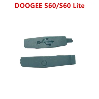 Originalus USB Dulkių-Įrodymas, Uostas + Ausinių Dulkėms Uosto Kamščiu Už DOOGEE S60/S60 Lite Išmanųjį telefoną