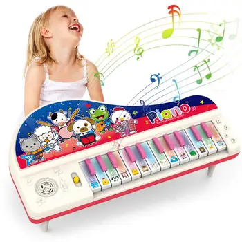 Vaikai Elektroninis Muzikos Instrumentas Fortepijonas Mokymosi Žaislas Bamblys Muzikos Instrumentas, Žaislai Klaviatūros Kelis Garsus Kalėdų Dovana